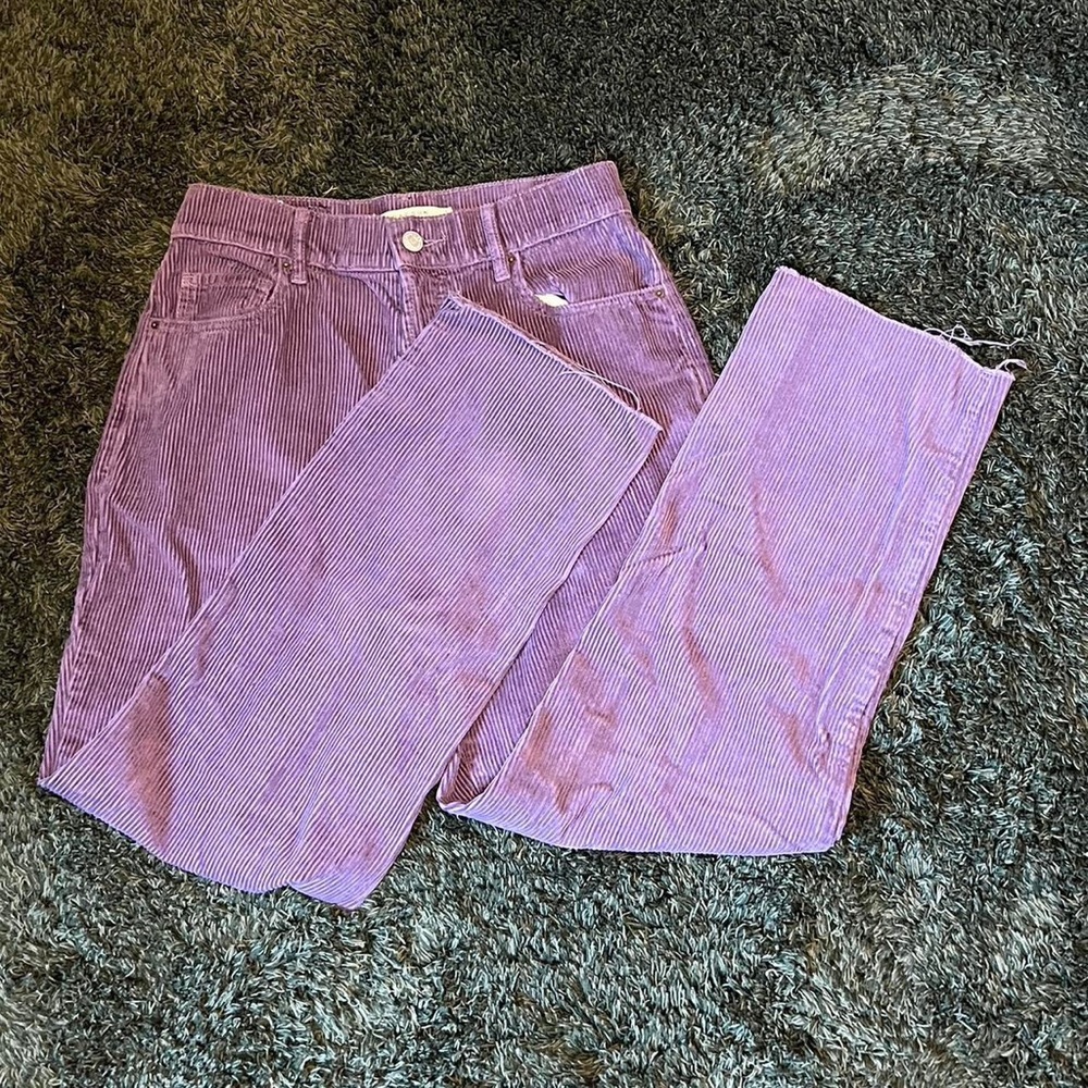 Purple Corduroy Pants